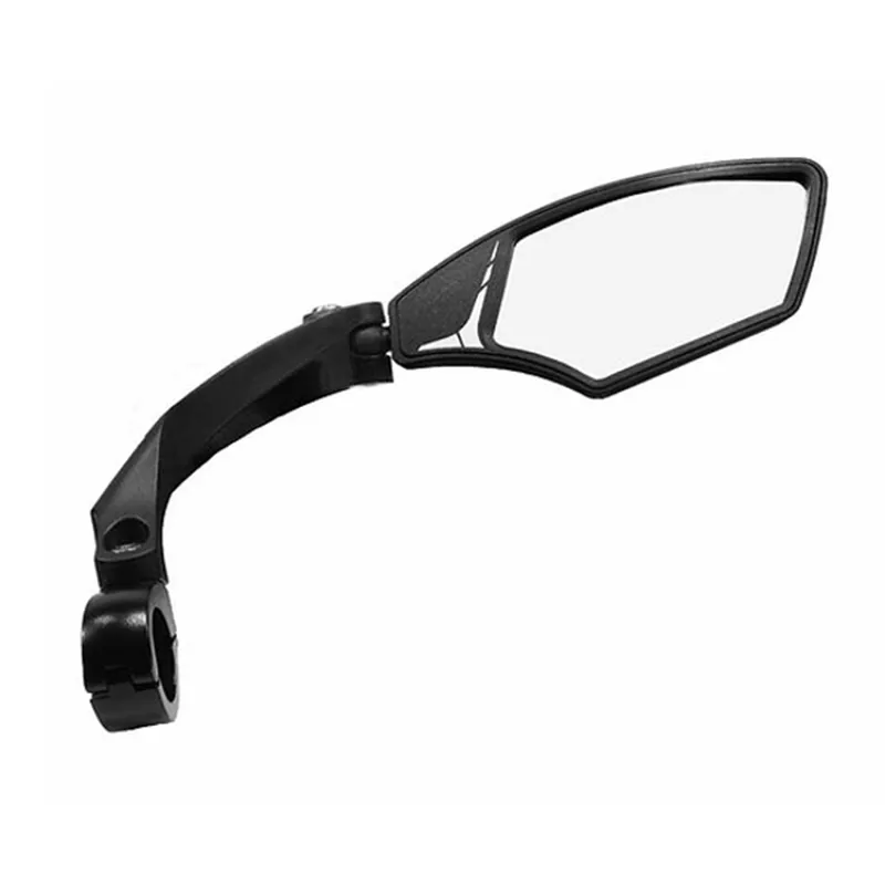 Hafny Mirror Right Hand Handlebar Mount with Anti-Glare Lense in Black